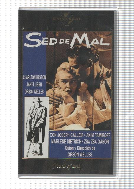 Pelicula, VHS: Sed de mal - Touch of Evil. Universal Pictures