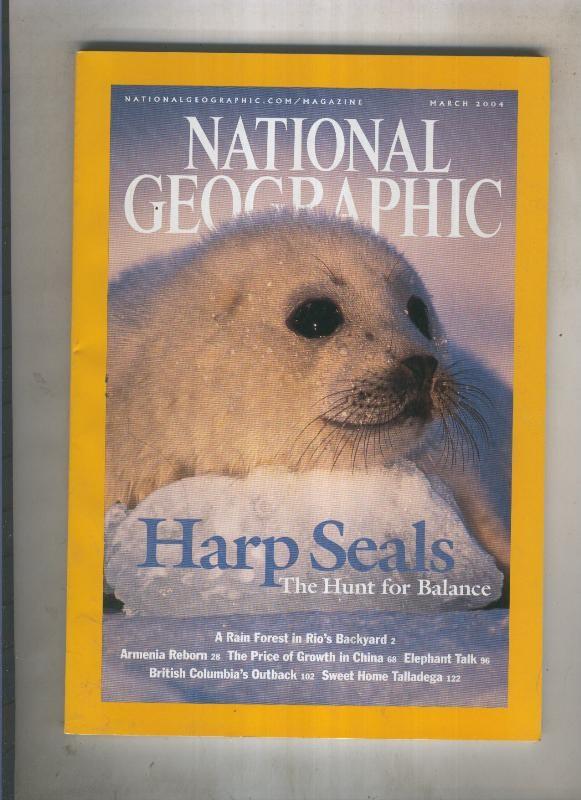 National geographic March 2004: Harp seals The hunt for balance 