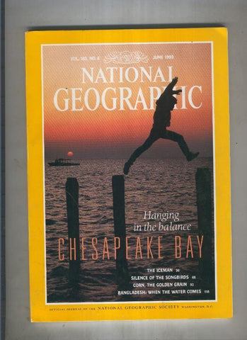National geographic June 1993: Hanging in the balance chesapeake bay 