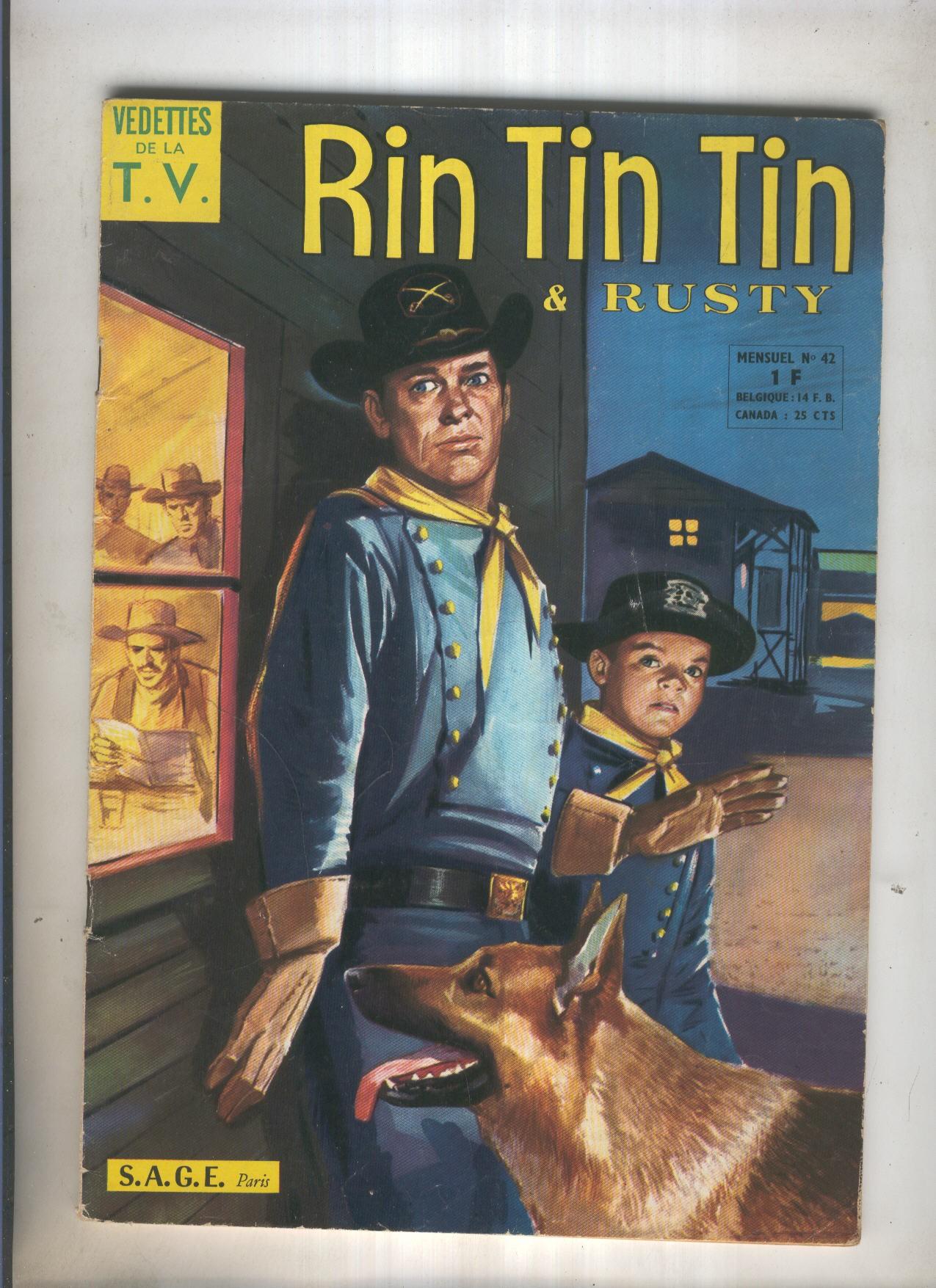 RIN TIN TIN ET RUSTY Numero 042: La lance sacree