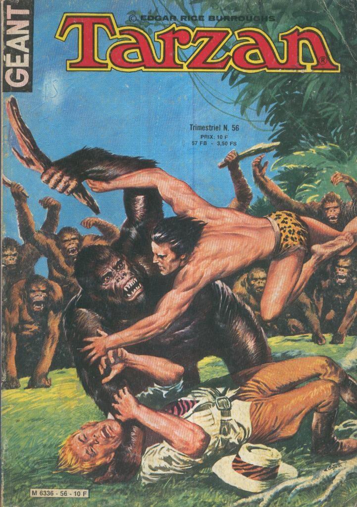 TARZAN GEANT (4a Serie Sagedition): Numero 56: La lance de feu