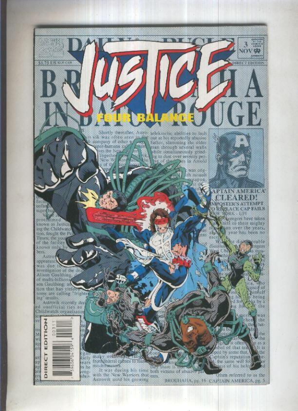 JUSTICE FOUR BALANCE, Vol.1 No.03: Marco Polo (Marvel 1994)