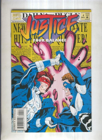 JUSTICE FOUR BALANCE, Vol.1 No.04: Take, You,re it (Marvel 1994)