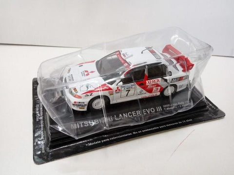 Coche Escala/Scale Diecast Car: MITSUBISHI LANCER EVO III - Tommy Makinen (1000 Lakes 1996)