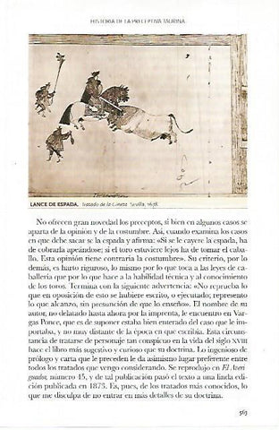 LAMINA COSSIO 50242:Lance de espada