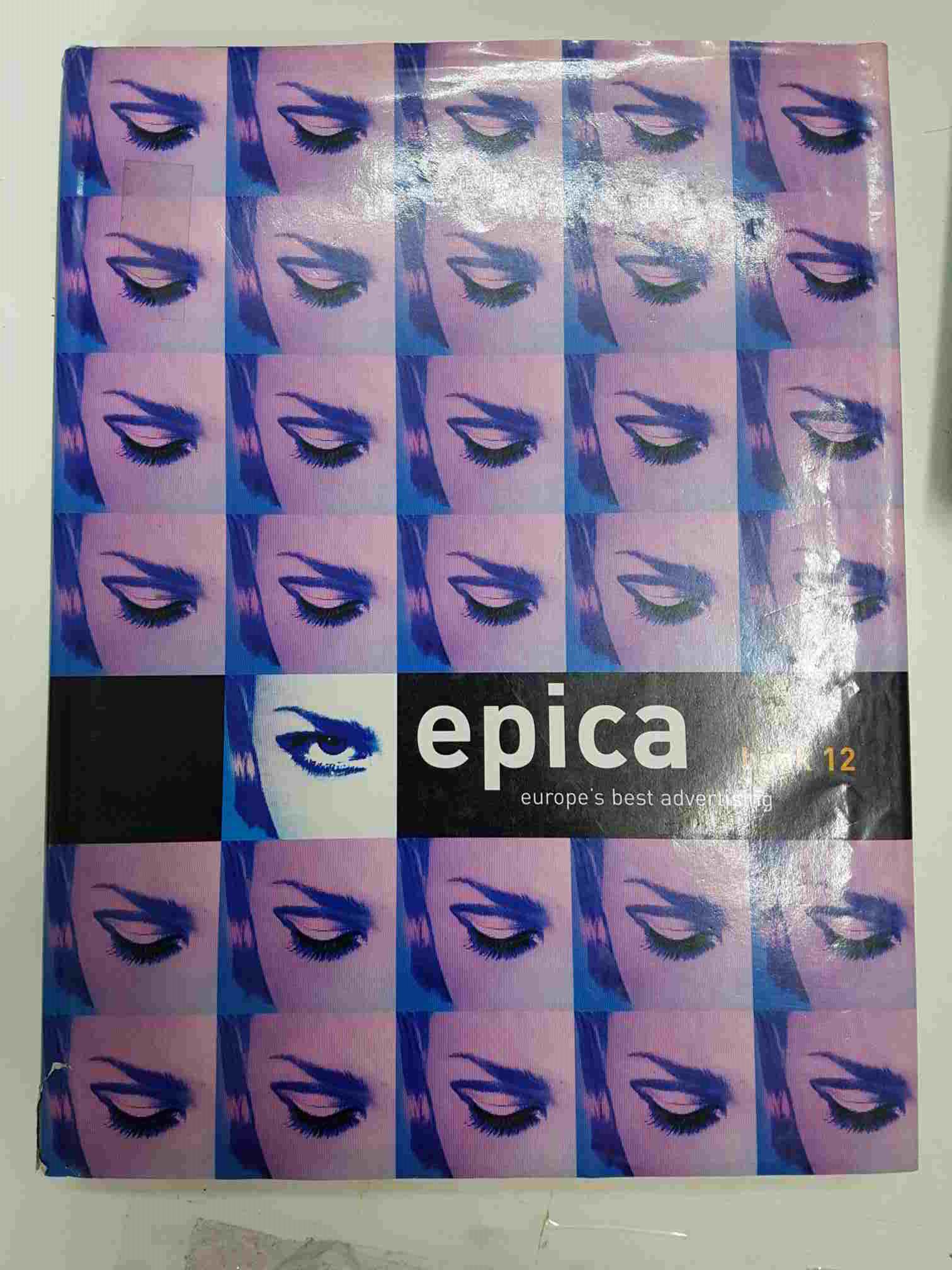 Libro publicidad: Epica book 12 Europes best advertising. Idioma ingles