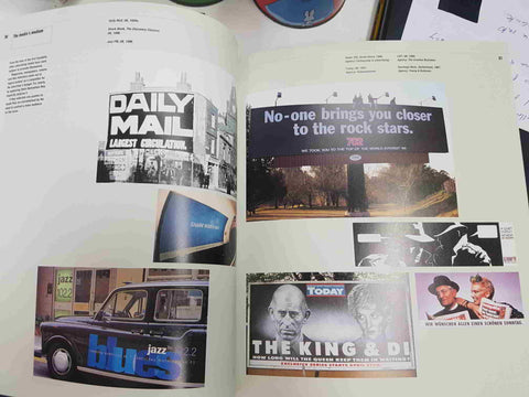Libro publicidad: Advertising Outdoors watch this space, by David Bernstein. Idioma: ingles