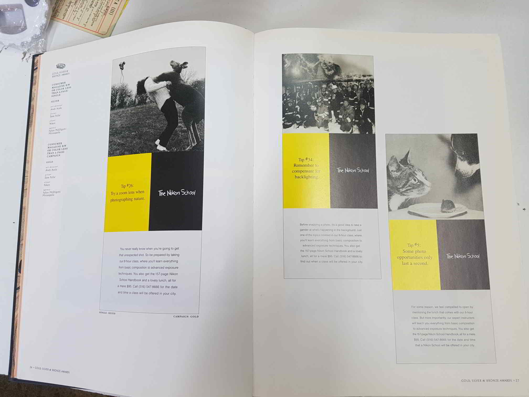 Libro publicidad: The One Show - Advertisings best print, radio, TV vol 19. Idioma ingles