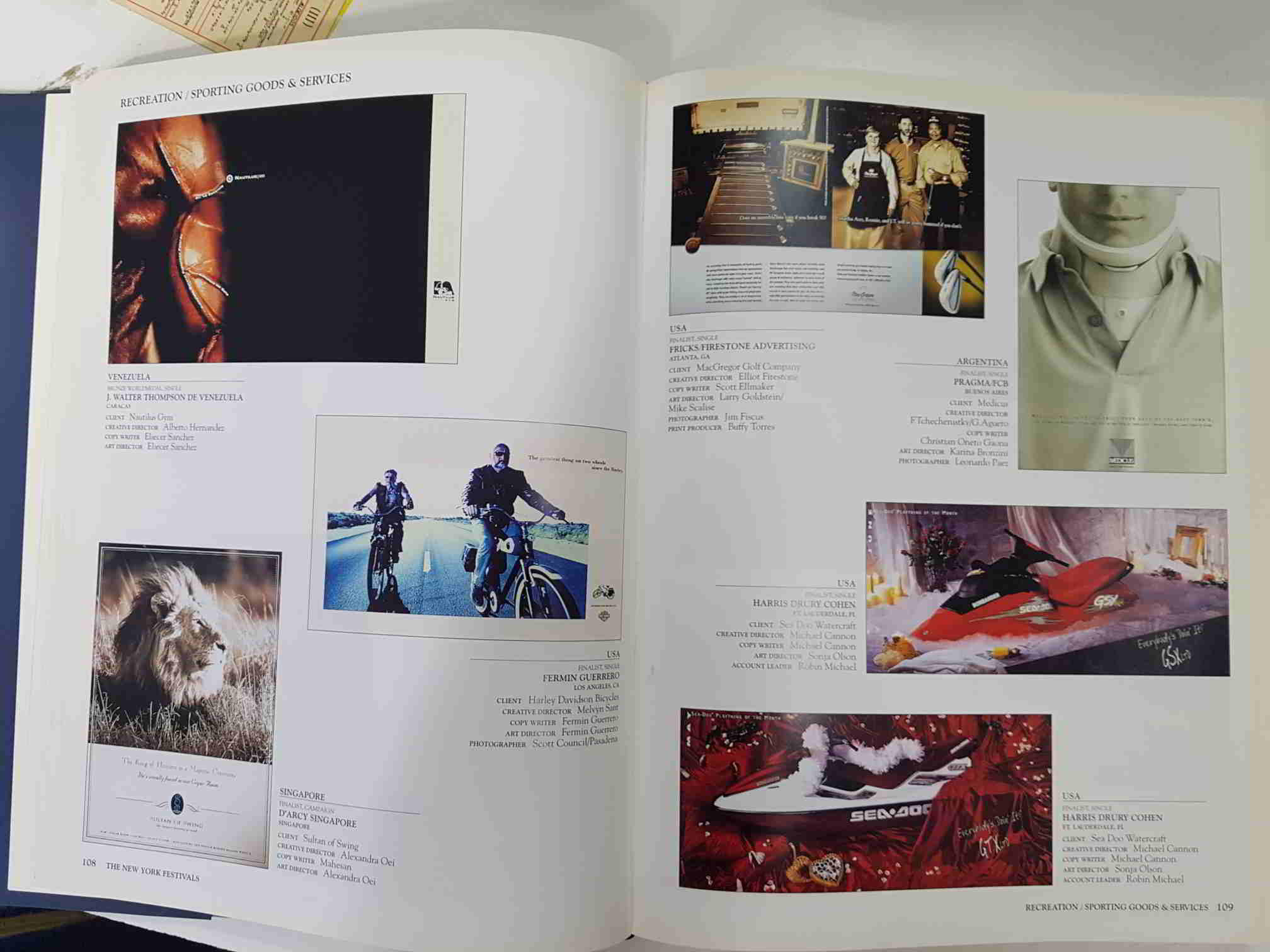 Libro publicidad en ingles: The New York Festivals - Annual 9. International Advertising Awards.