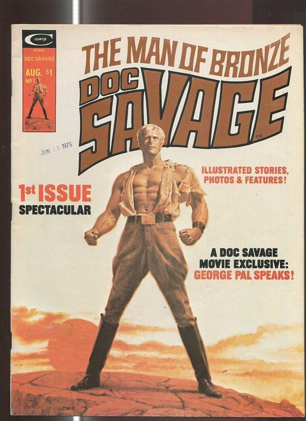The Man of Bronce : Doc Savage numero 1 (august 1975)