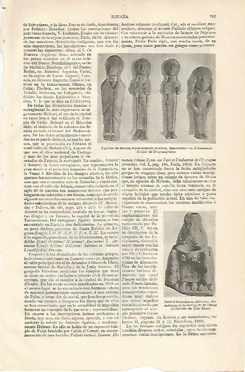 LAMINA ESPASA 10247: Exvotos de bronce de Despeñaperros