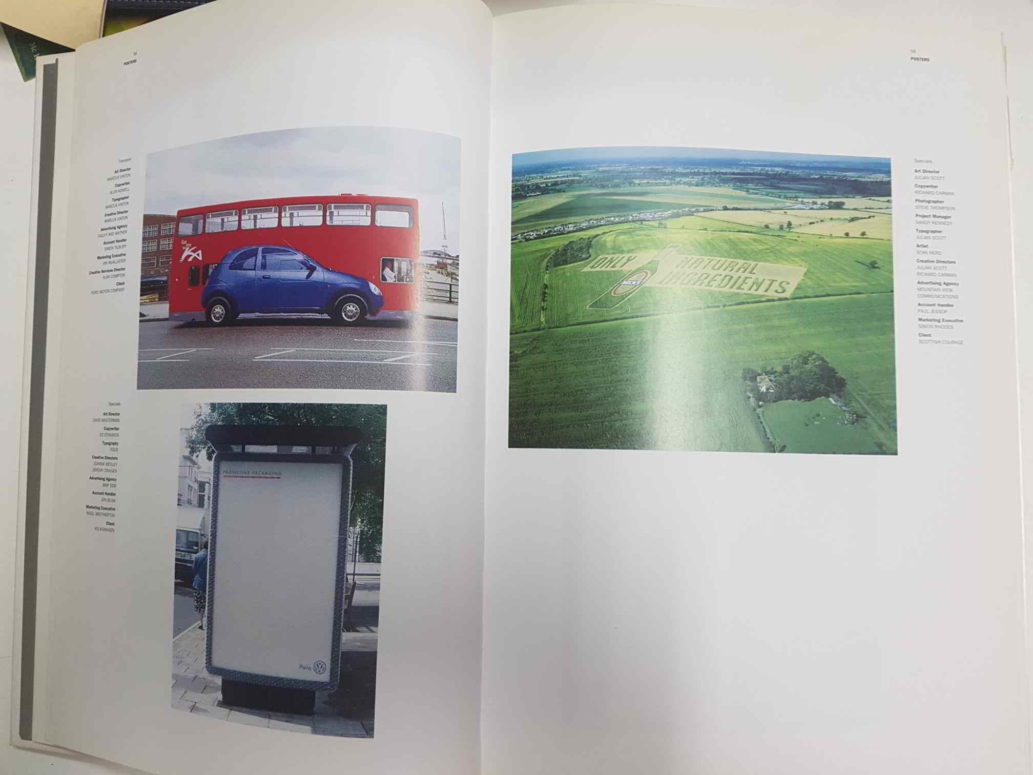 Libro de publicidad en ingles: British Design and Art Direction Annual/CD ROM/DVD 1999.