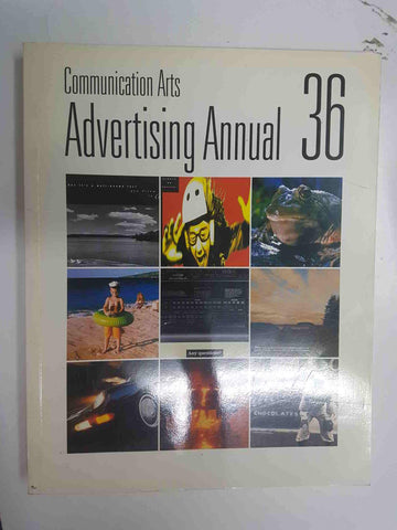 Libro en ingles: Communication Arts - 1995, Advetising Annual 36