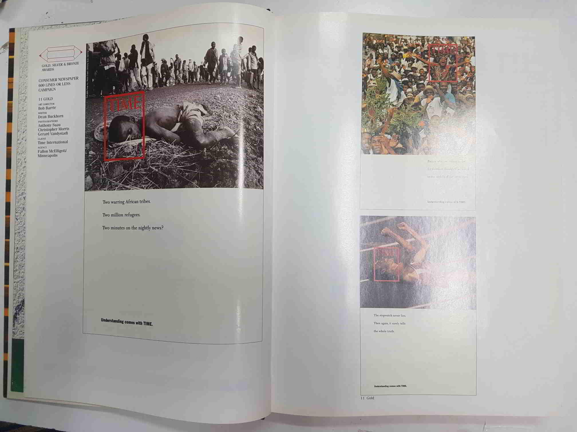 Libro en ingles: The One Show vol 18, Judged to be Advertisings best Print, Radio, TV
