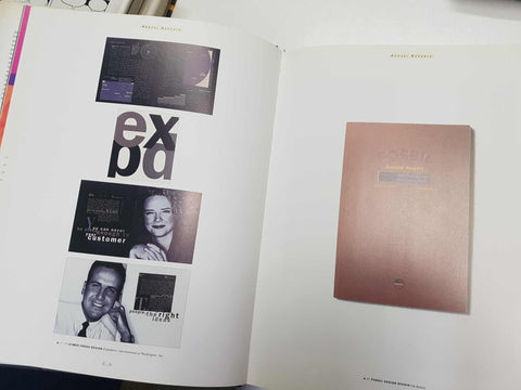 Libro en ingles, publicidad: Graphis Design 98, edited by Martin Pedersen