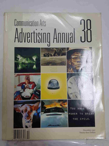 Libro en inglés: Advertising Annual 38 Communication Arts, 1997