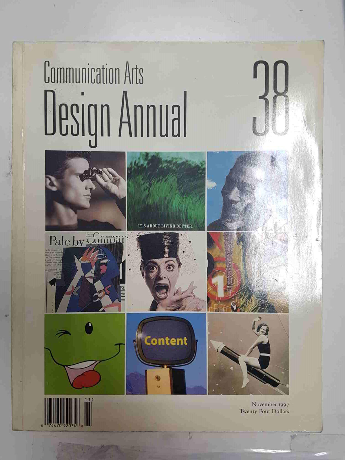Libro idioma inglés: Communication Arts Design Annual 38 , 1997