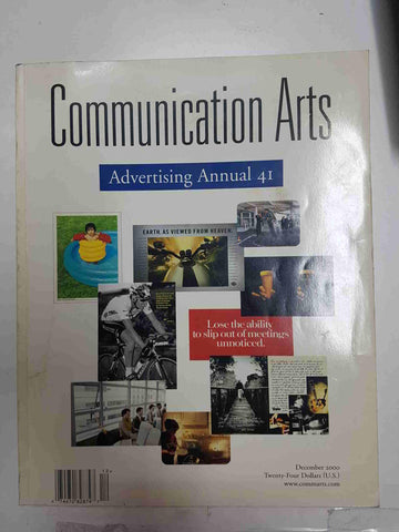 Libro inglés publicidad: 41 Advertising Annual, Communication Arts - 2000