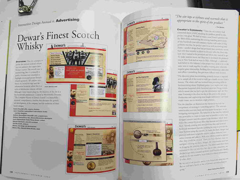 Libro inglés: Communication Arts, september 2000, volume 42 number 5