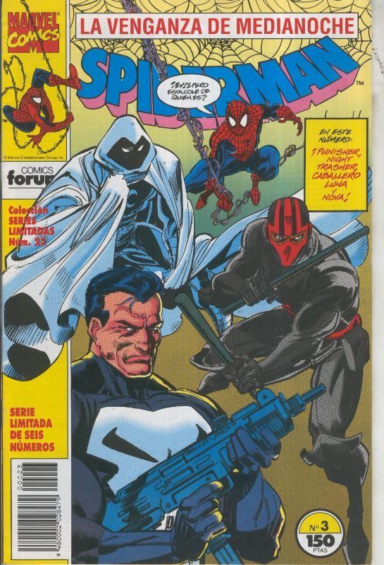Spiderman: la venganza de medianoche numero 3, serie limitada