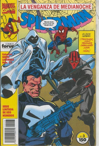 Spiderman: la venganza de medianoche numero 3, serie limitada