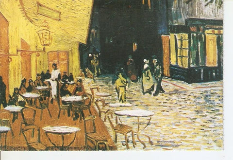 Postal 040172 : Exterior de Cafe de noche
