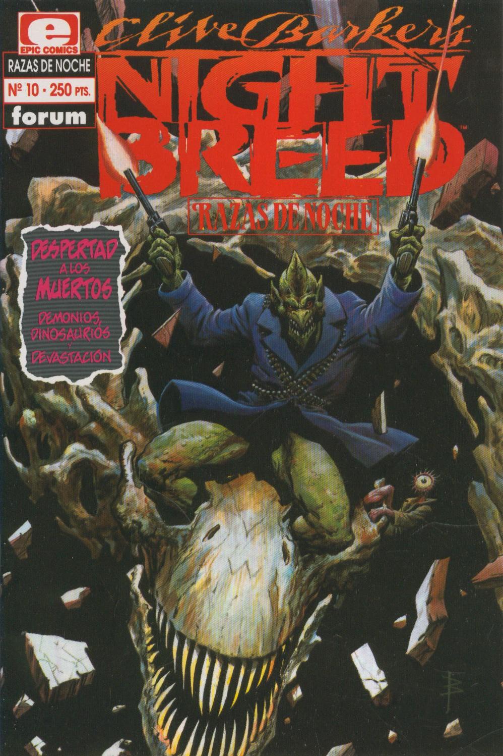 NIGHT BREED Razas de Noche de EPIC: Numero 10