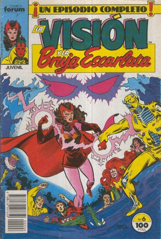 LA VISION Y LA BRUJA ESCARLATA, Vol.1 No.06: Noche de Hallowen