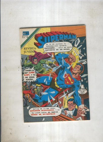 Superman numero 1190: Buenas noches Superman, yo soy Clark Kent