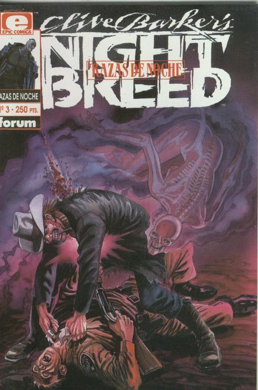 Razas de Noche: NIght Breed numero 03: Mascaras