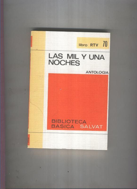 Biblioteca Basica Salvat libro RTV numero 070:Las mil y una noches (numerado 2 en interior cubierta)