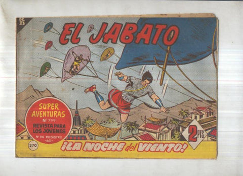Bruguera: El Jabato numero 270: La noche del viento