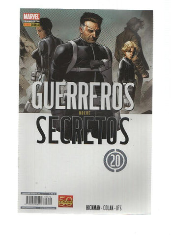 GUERREROS SECRETOS, Año 3, Numero 20: Noche  (Panini 2011)