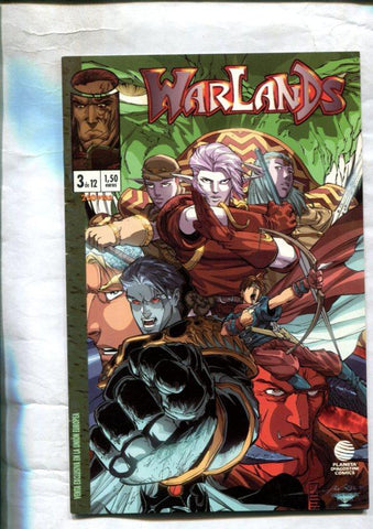 Planeta: Warlands volumen 1 numero 03: El despertar de los Dataranos