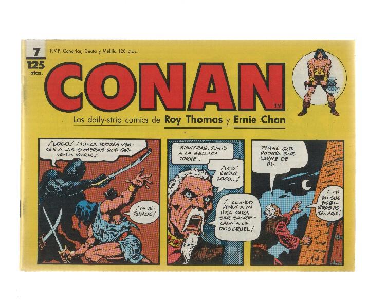 Conan tiras prensa numero 07