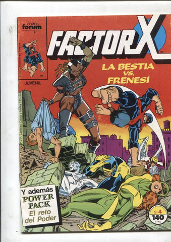 Factor X volumen 1 numero 04: La Bestia vs Frenesi