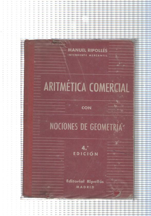 Aritmetica Comercial con Nociones de Geometria