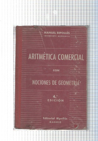 Aritmetica Comercial con Nociones de Geometria