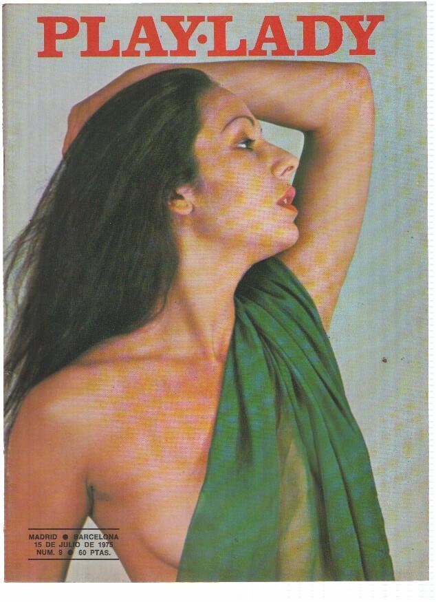 PLAY LADY, Numero 09: Poster Central SARA LEZANA. Maria Grazia Buccella, Dawn Clark