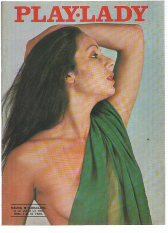 PLAY LADY, Numero 09: Poster Central SARA LEZANA. Maria Grazia Buccella, Dawn Clark