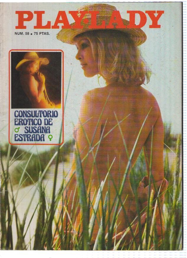 PLAY LADY, Numero 58: Poster Central Miriam, Paula, Edith, Marlene