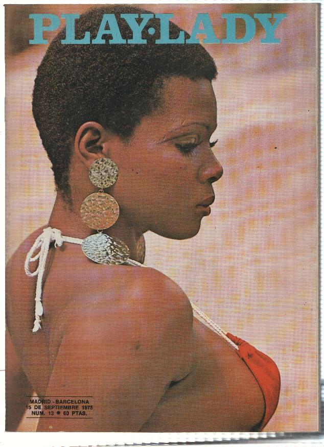 PLAY LADY, Numero 13: Poster central LESLIE CARLSON, Fedra Lorente, Erika Blank, Britt Ekland