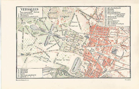 LAMINA ESPASA 28836: Plano de Versalles