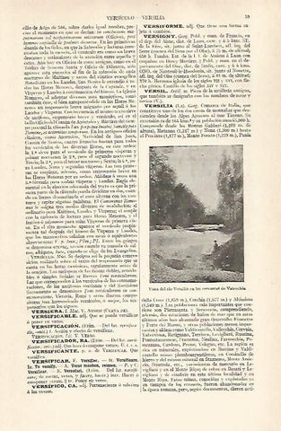 LAMINA ESPASA 28848: Rio Versilia cerca de Valecchia Italia