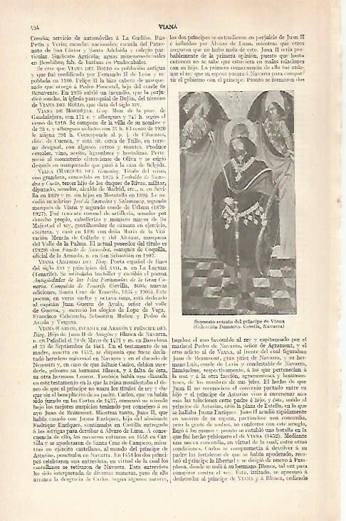 LAMINA ESPASA 28885: Retrato del Principe de Viana