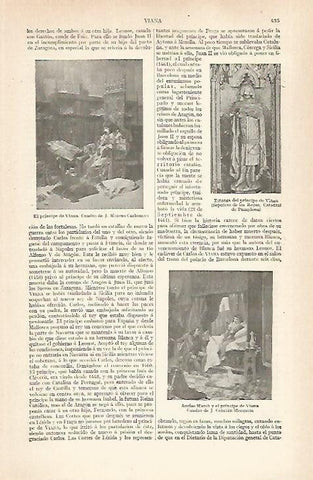 LAMINA ESPASA 28886: El Principe de Viana por J. Moreno Carbonero