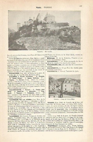 LAMINA ESPASA 28887: Castillo de Vianden Luxemburgo