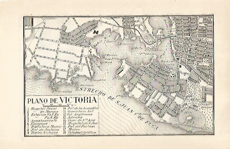 LAMINA ESPASA 28912: Plano de Victoria