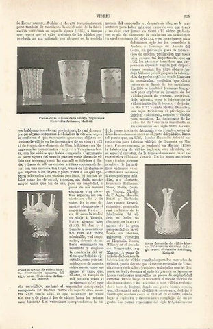 LAMINA ESPASA 28956: Piezas de la fabrica de la Granja