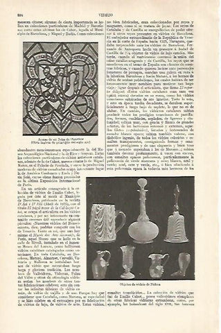 LAMINA ESPASA 28960: Armas de sir John de Handlow
